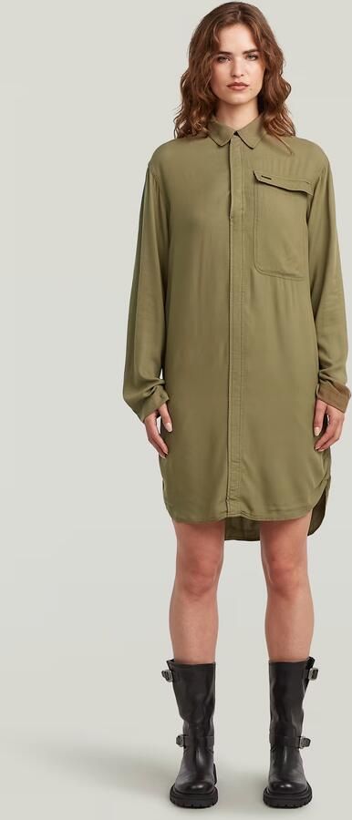 G-Star RAW Cargo Tuniekjurk Groen Dames