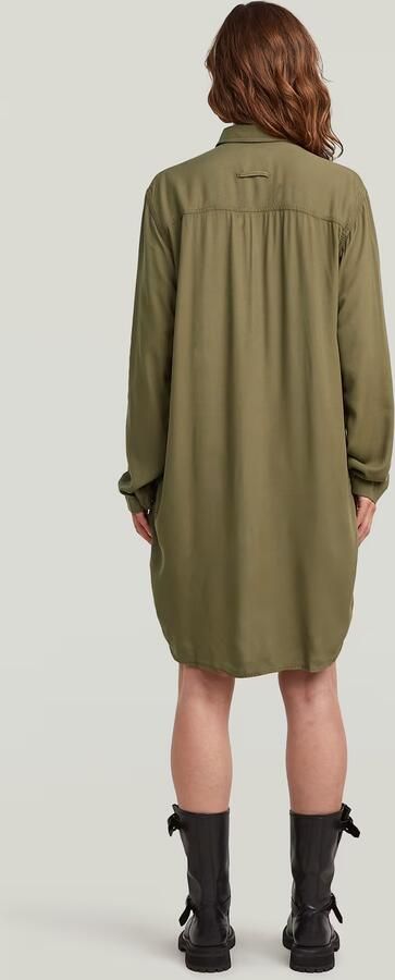 G-Star RAW Cargo Tuniekjurk Groen Dames - Foto 6