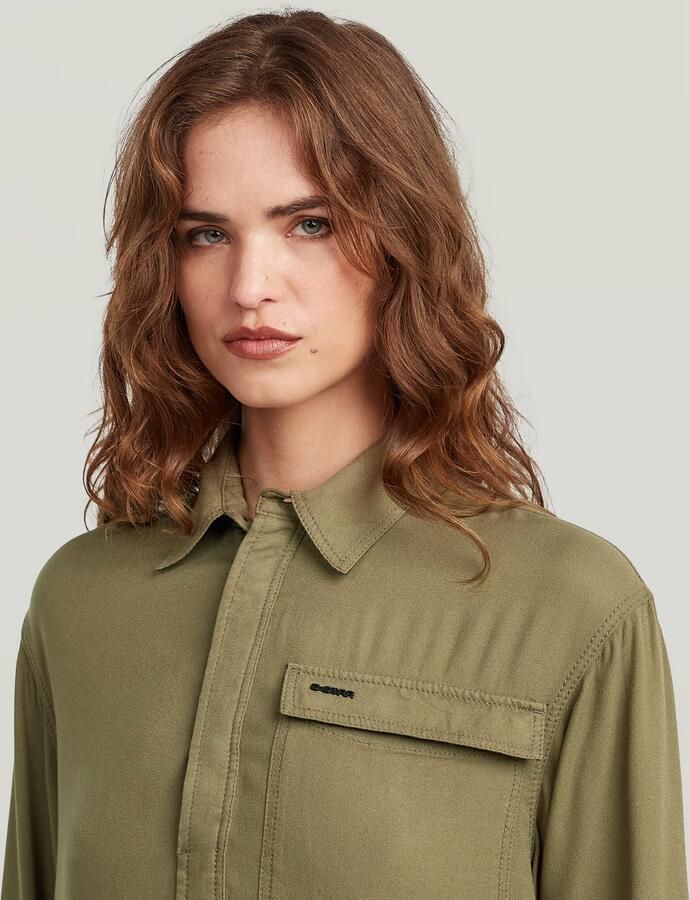 G-Star RAW Cargo Tuniekjurk Groen Dames - Foto 4