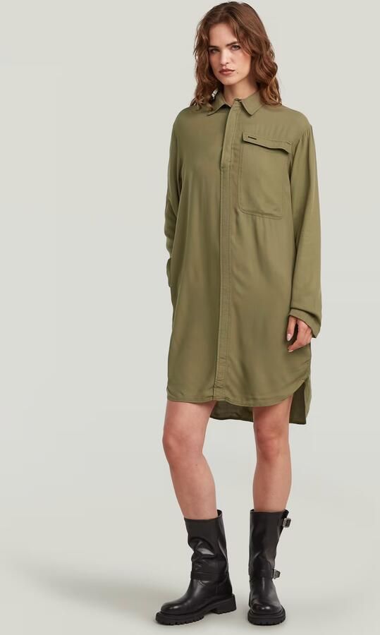 G-Star RAW Cargo Tuniekjurk Groen Dames - Foto 5