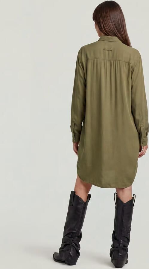 G-Star RAW Cargo Tuniekjurk Groen Dames - Foto 6