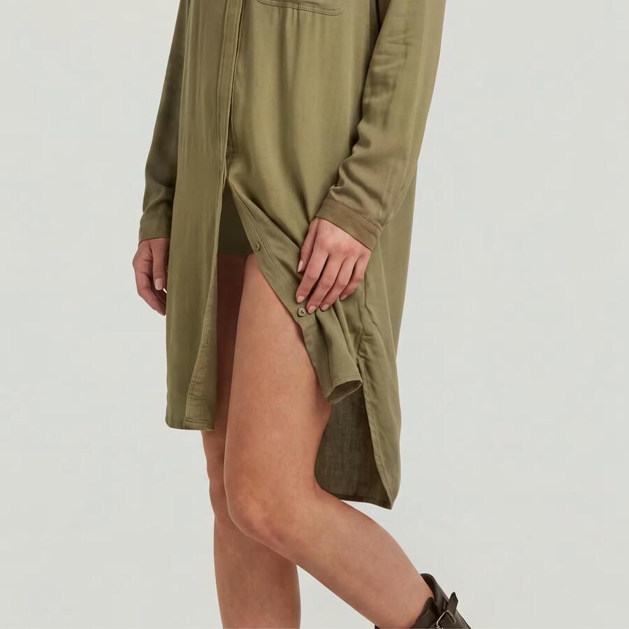 G-Star RAW Cargo Tuniekjurk Groen Dames - Foto 3