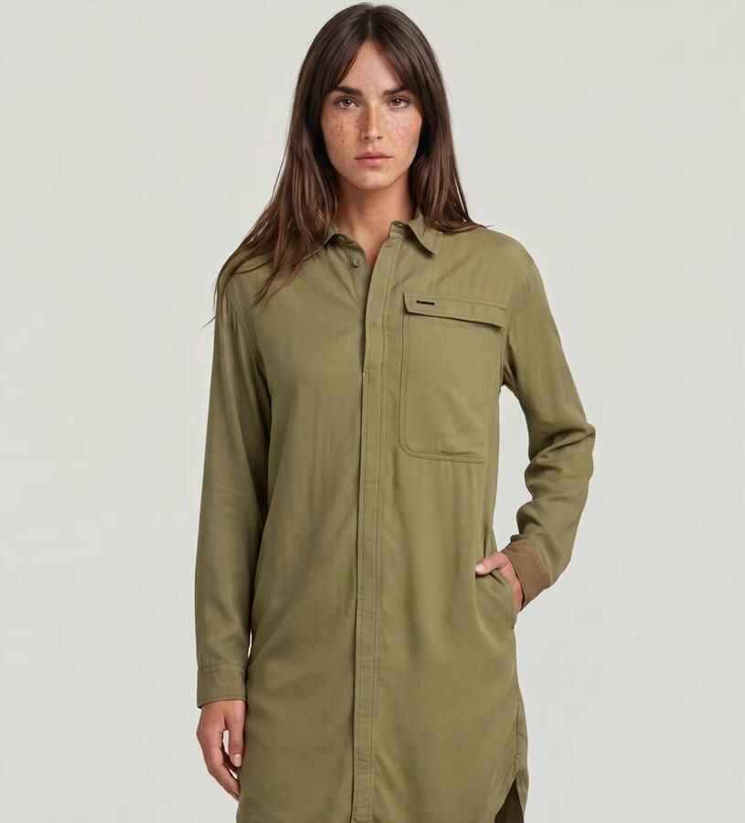 G-Star RAW Cargo Tuniekjurk Groen Dames - Foto 5