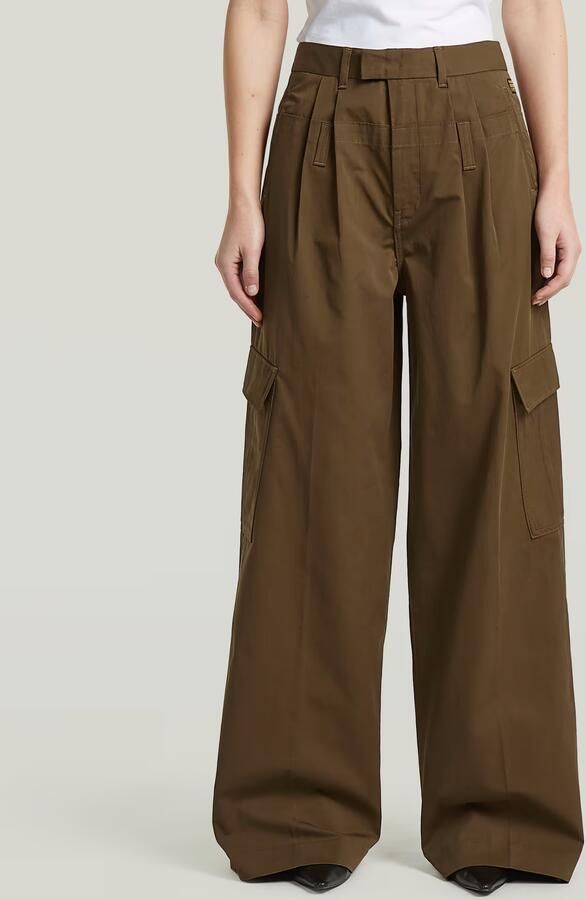 G-Star RAW Cargo WB Chino Bruin Dames