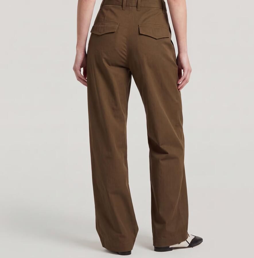 G-Star RAW Cargo WB Chino Bruin Dames - Foto 4
