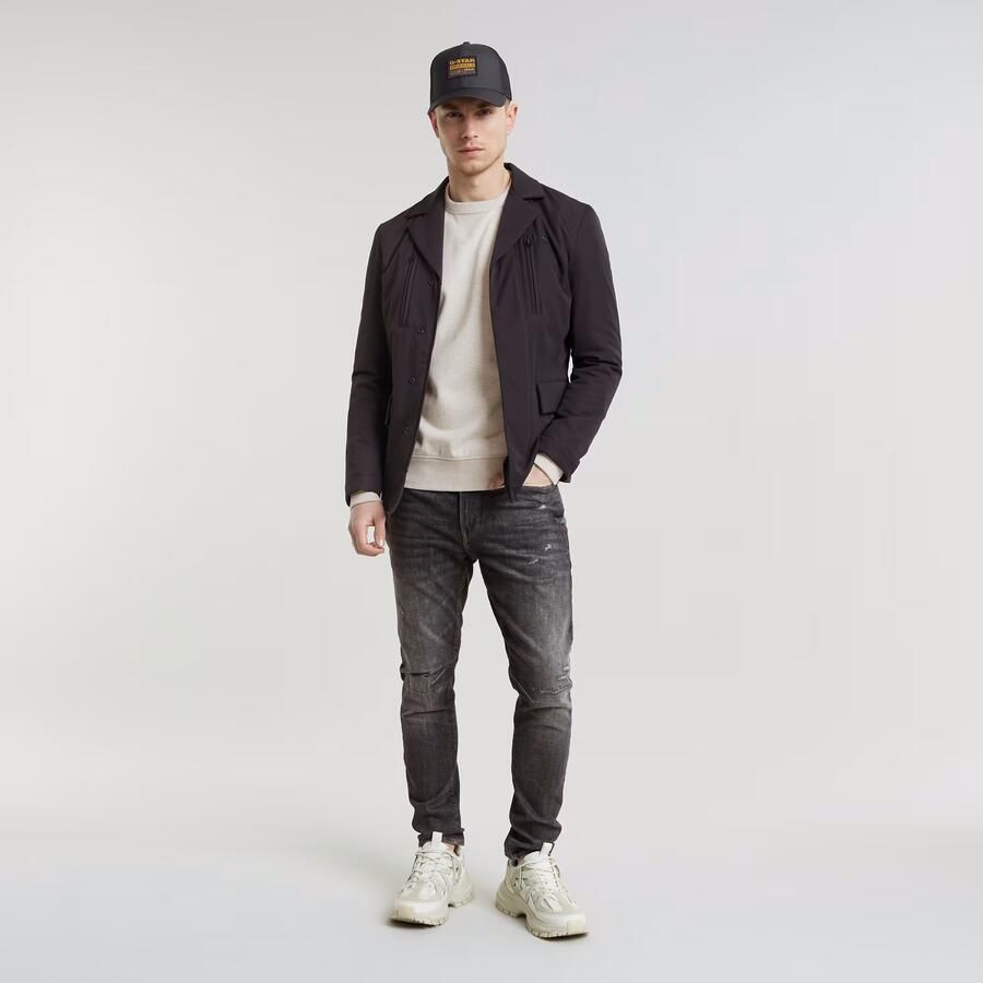 G-Star RAW Cargo Zip Tech Blazer Zwart Heren - Foto 2