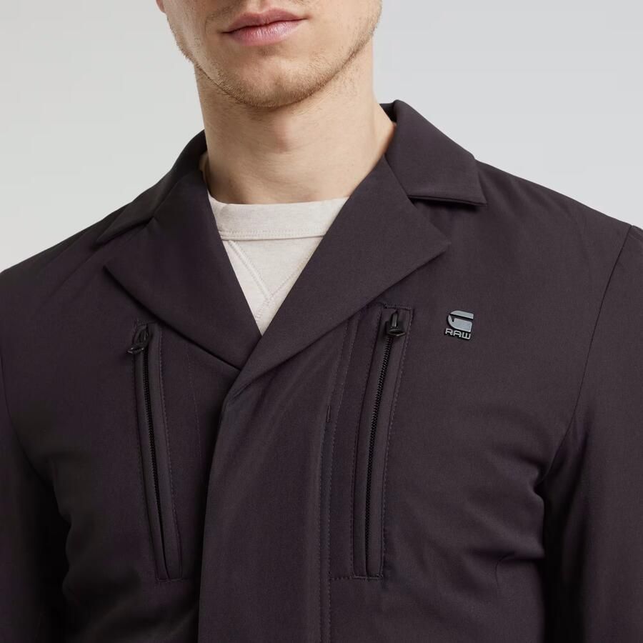 G-Star RAW Cargo Zip Tech Blazer Zwart Heren - Foto 4