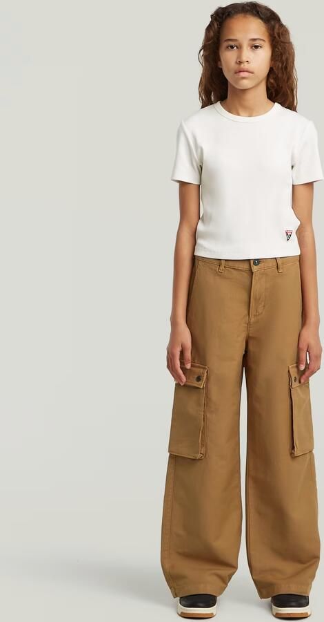 G-Star RAW Cargobroek High Waist voor meisjes Bruin meisjes - Foto 5