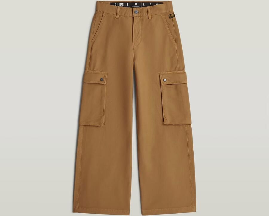 G-Star RAW Cargobroek High Waist voor meisjes Bruin meisjes - Foto 3