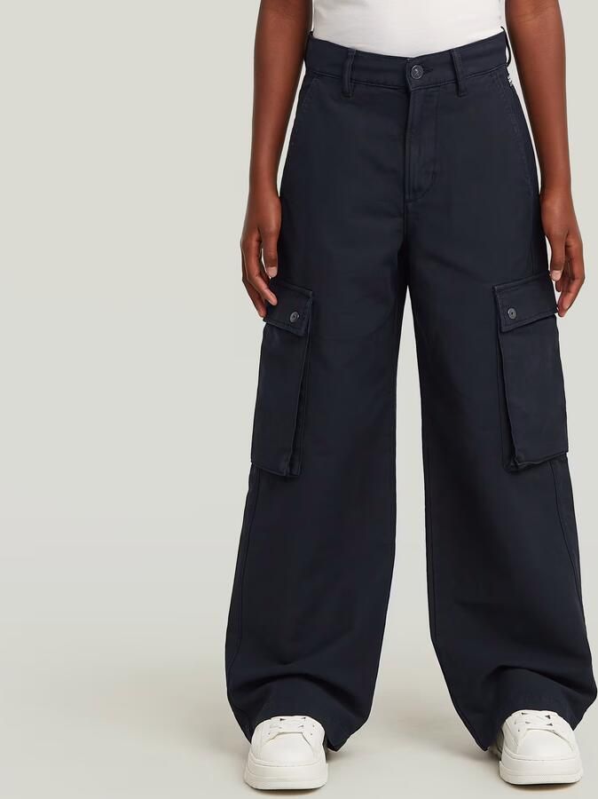G-Star RAW Cargobroek High Waist voor meisjes Donkerblauw meisjes - Foto 4