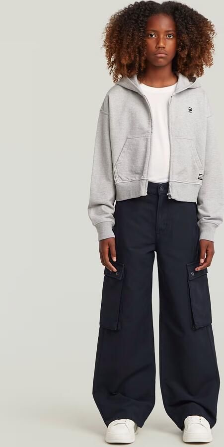 G-Star RAW Cargobroek High Waist voor meisjes Donkerblauw meisjes - Foto 9