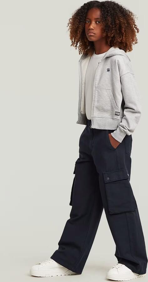 G-Star RAW Cargobroek High Waist voor meisjes Donkerblauw meisjes - Foto 8