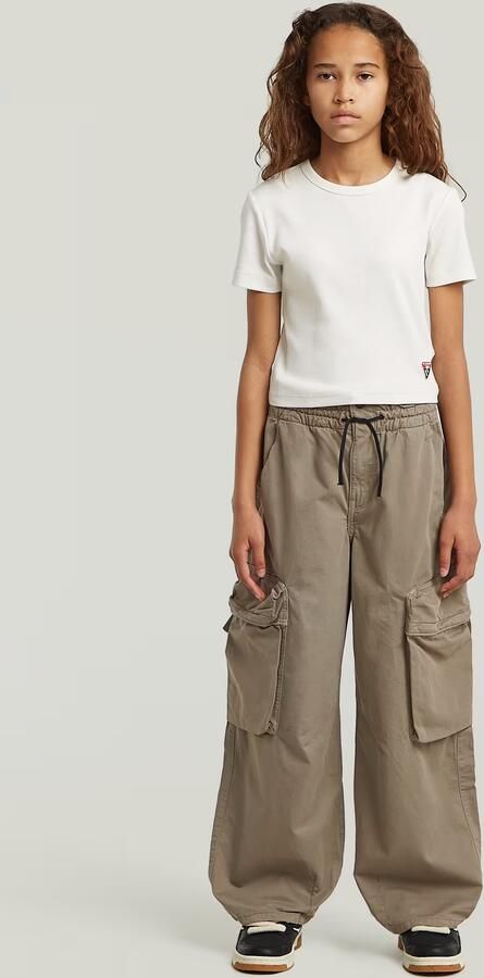 G-Star RAW Cargobroek Mega voor meisjes Grijs meisjes - Foto 6