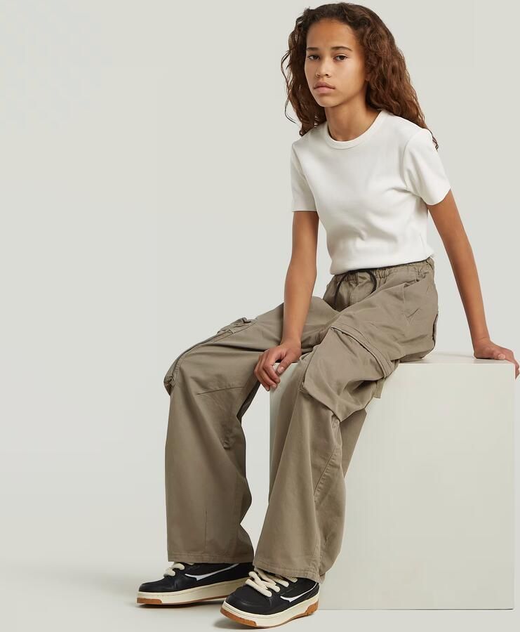 G-Star RAW Cargobroek Mega voor meisjes Grijs meisjes - Foto 3