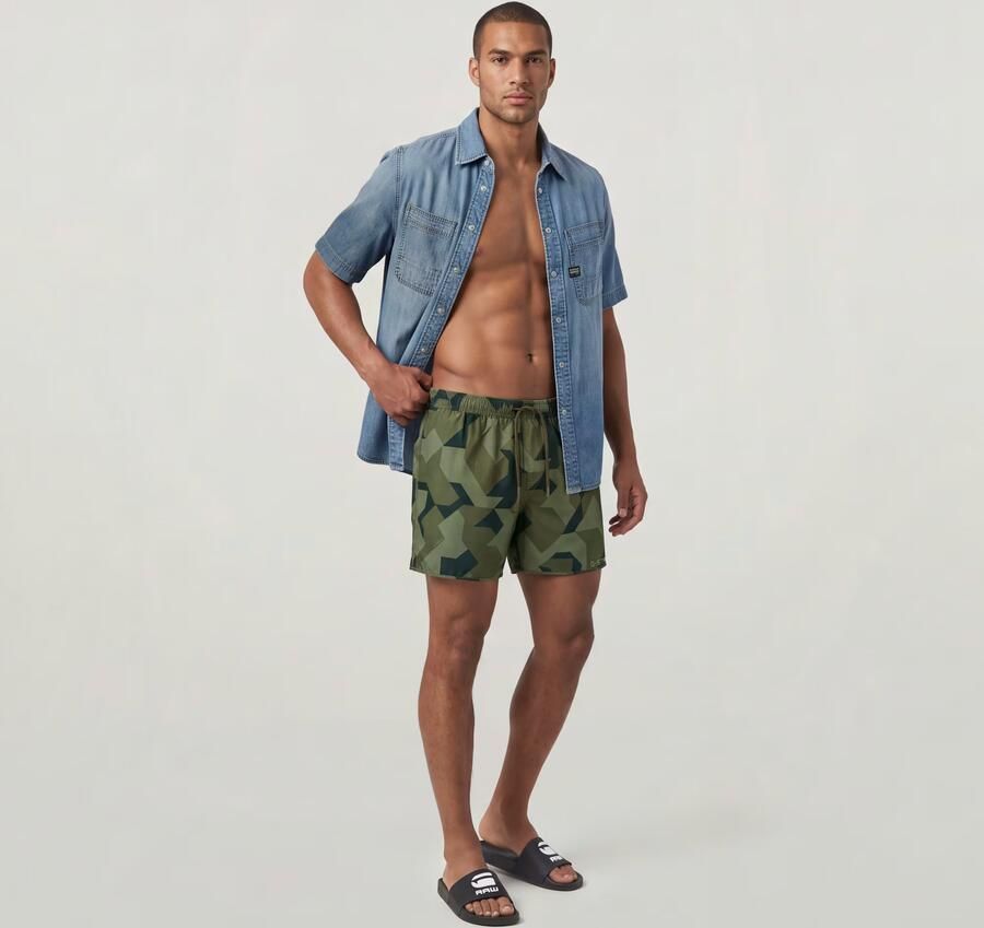 G-Star RAW Carnic 2.0 Zwemshort Meerkleurig Heren - Foto 5
