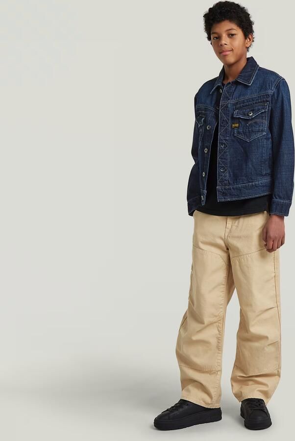 G-Star RAW Carpenter 3D Loose Broek voor jongens Beige jongens - Foto 6