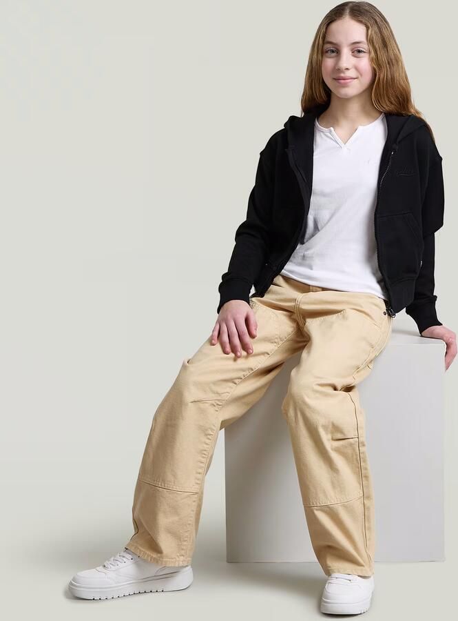 G-Star RAW Carpenter 3D Loose Broek voor jongens Beige jongens - Foto 5