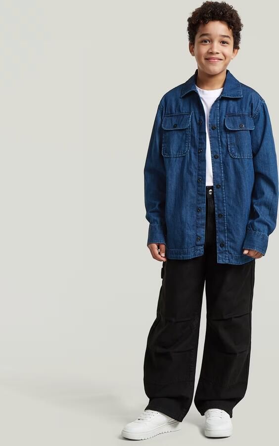G-Star RAW Carpenter 3D Loose Broek voor jongens Zwart jongens - Foto 4