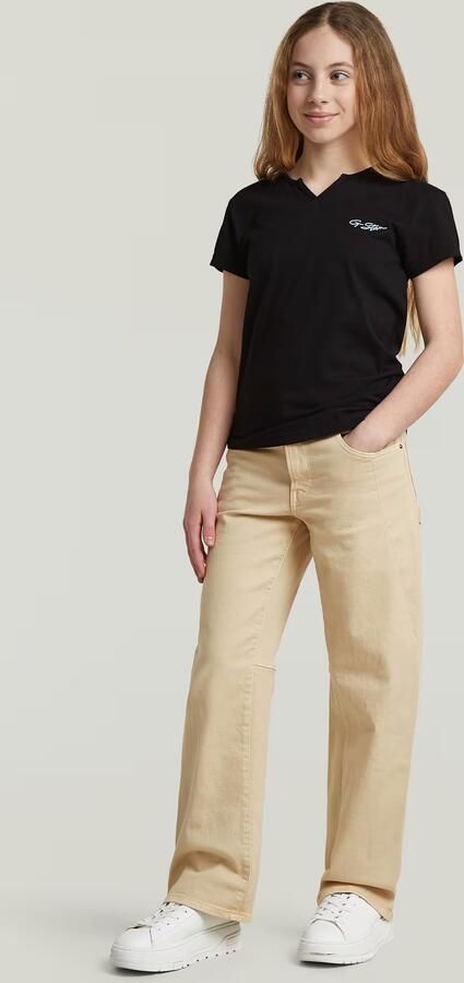G-Star RAW Carpenter 3D Loose Broek voor meisjes Beige meisjes - Foto 5