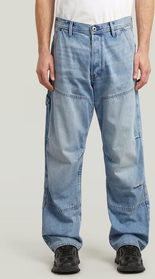 G-Star RAW Carpenter 3D Loose Jeans Lichtblauw Heren - Foto 7