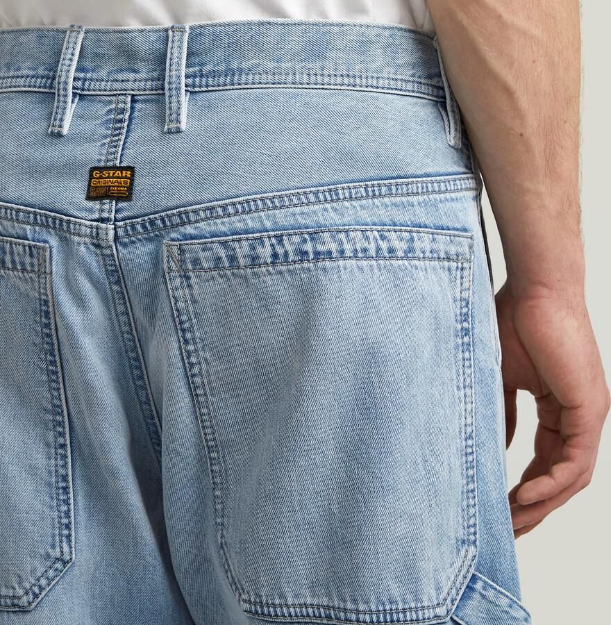 G-Star RAW Carpenter 3D Loose Jeans Lichtblauw Heren - Foto 2