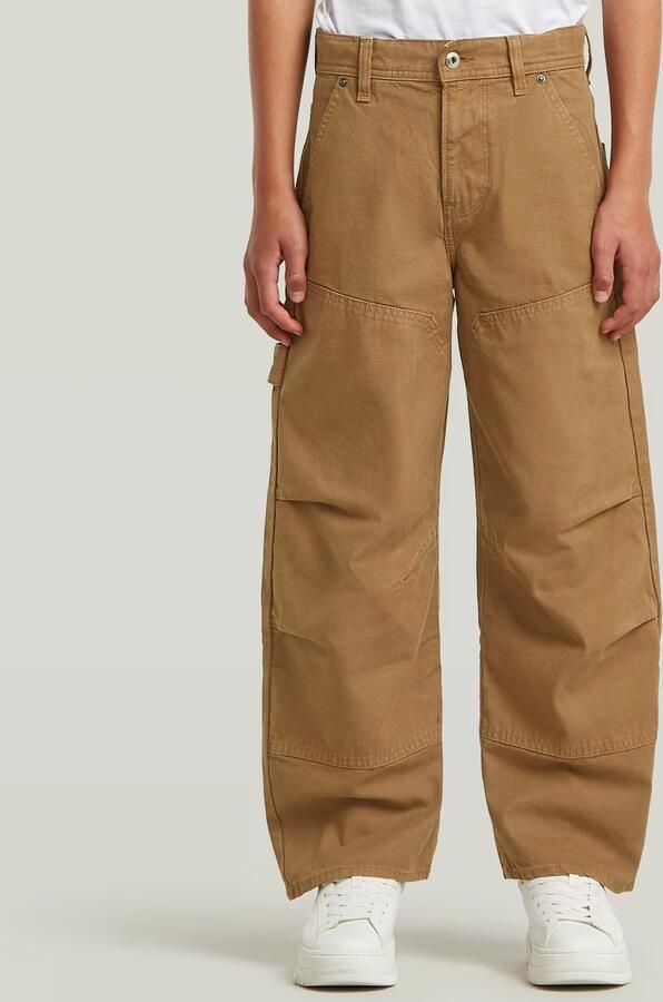 G-Star RAW Carpenter 3D Loose Pants voor jongens Bruin jongens - Foto 3
