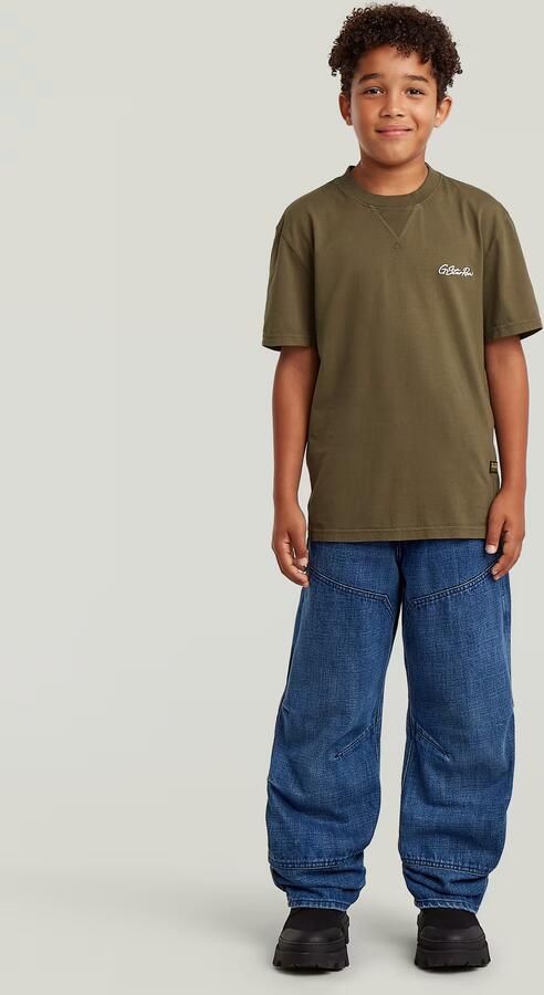 G-Star RAW Carpenter 3D Loose Pants voor jongens Midden blauw jongens - Foto 8