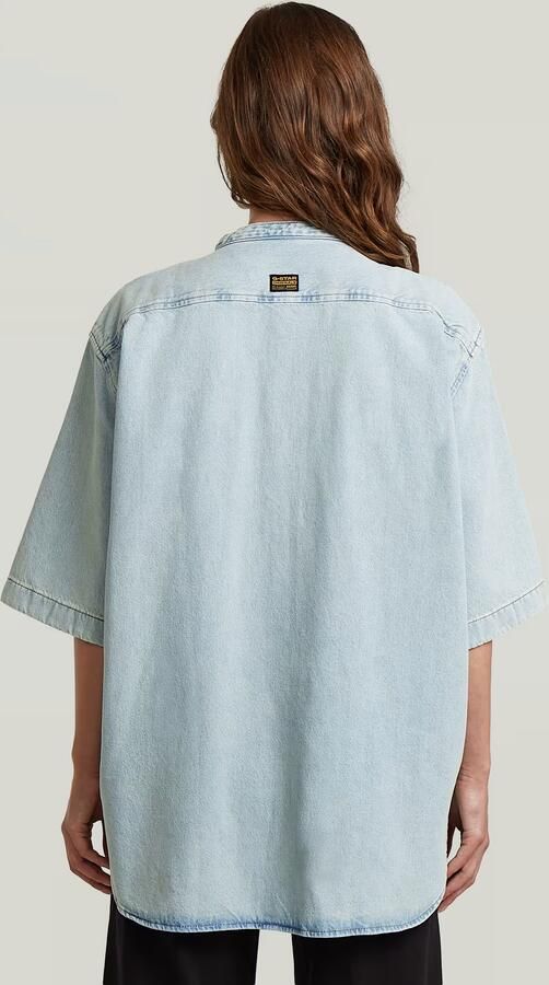 G-Star RAW Carter 2-Pocket Denim Overhemd Midden blauw Dames - Foto 5