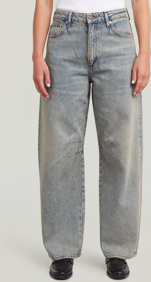 G-Star RAW Carter Barrel Jeans Midden blauw Dames - Foto 7