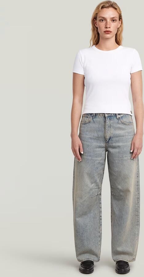 G-Star RAW Carter Barrel Jeans Midden blauw Dames - Foto 5