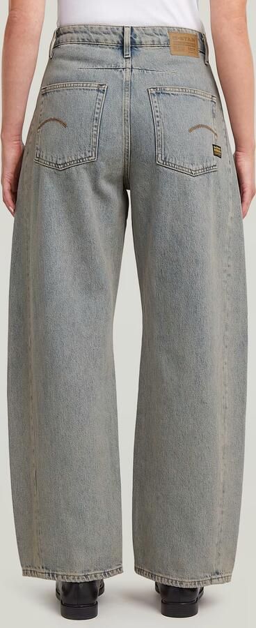 G-Star RAW Carter Barrel Long Pocket Jeans Midden blauw Dames - Foto 4