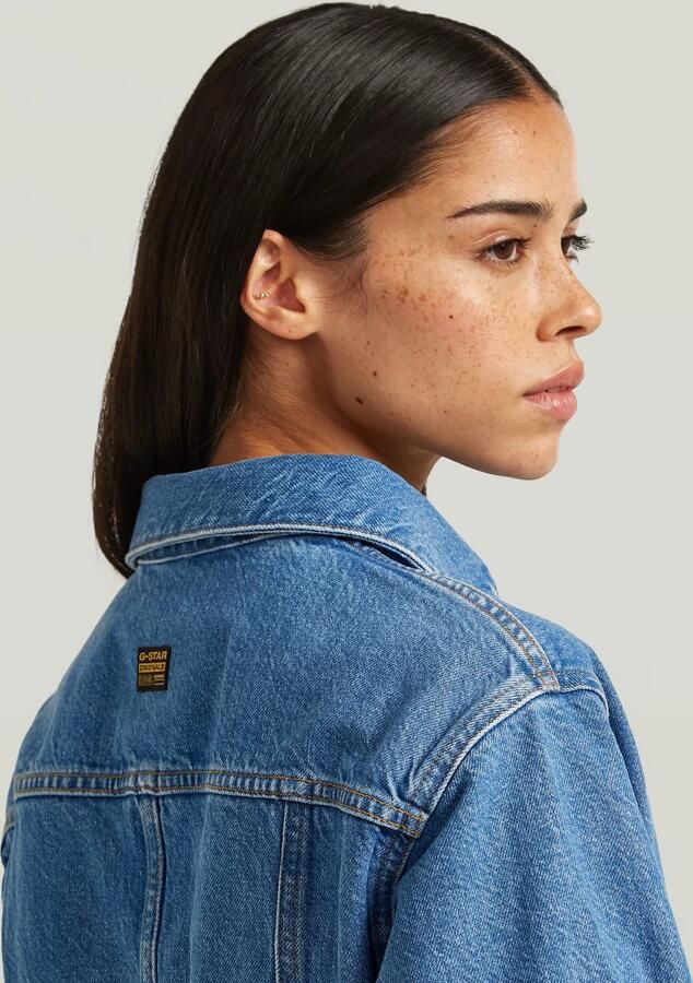 G-Star RAW Carter Denim Overhemdjurk Lichtblauw Dames - Foto 4
