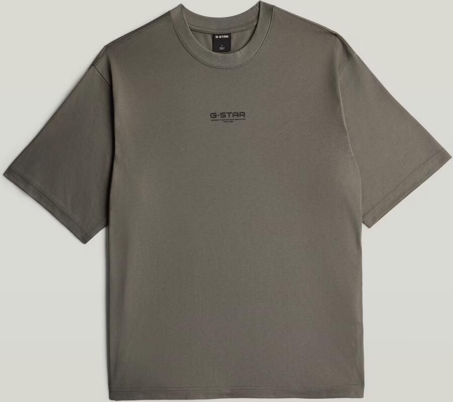 G-Star RAW Center Chest Boxy T-Shirt Grijs Heren - Foto 2