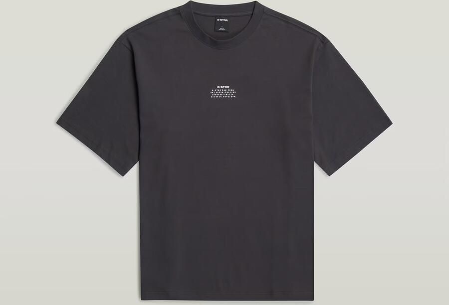 G-Star RAW Center Chest Boxy T-Shirt Grijs Heren