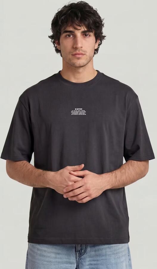 G-Star RAW Center Chest Boxy T-Shirt Grijs Heren - Foto 5