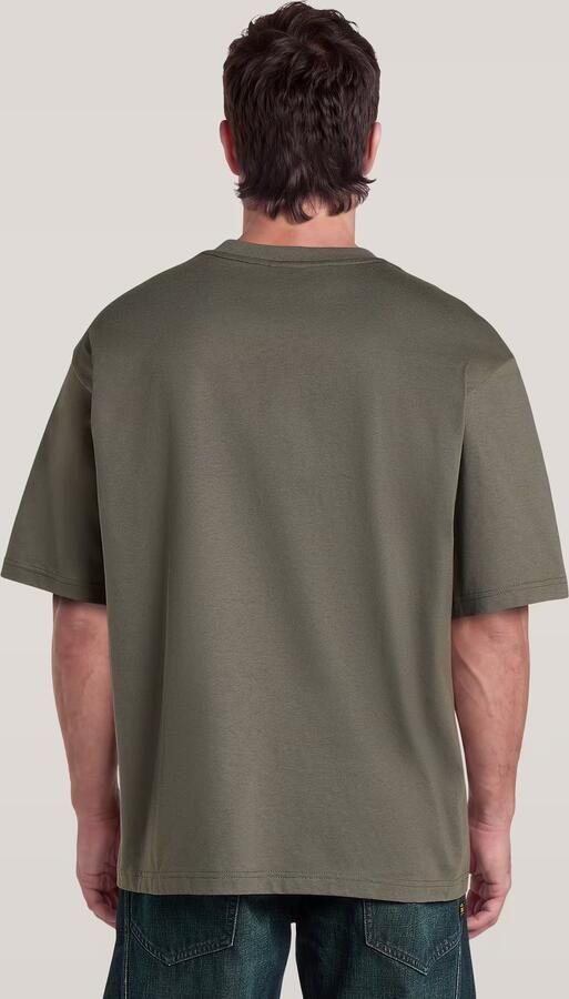 G-Star RAW Center Chest Boxy T-Shirt Grijs Heren - Foto 3