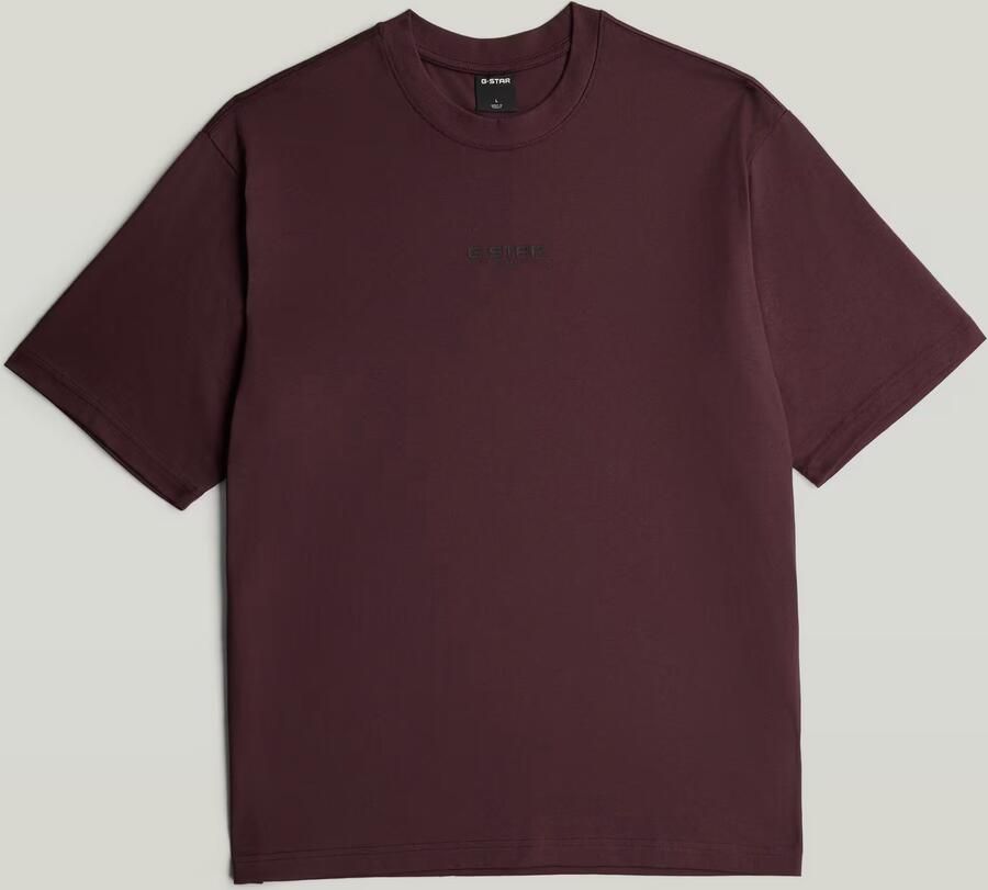 G-Star RAW Center Chest Boxy T-Shirt Paars Heren - Foto 2