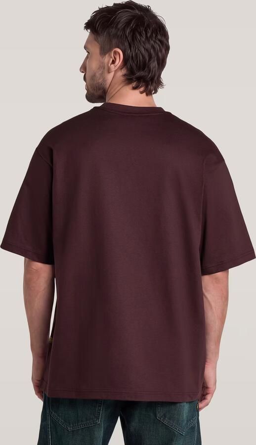 G-Star RAW Center Chest Boxy T-Shirt Paars Heren - Foto 4