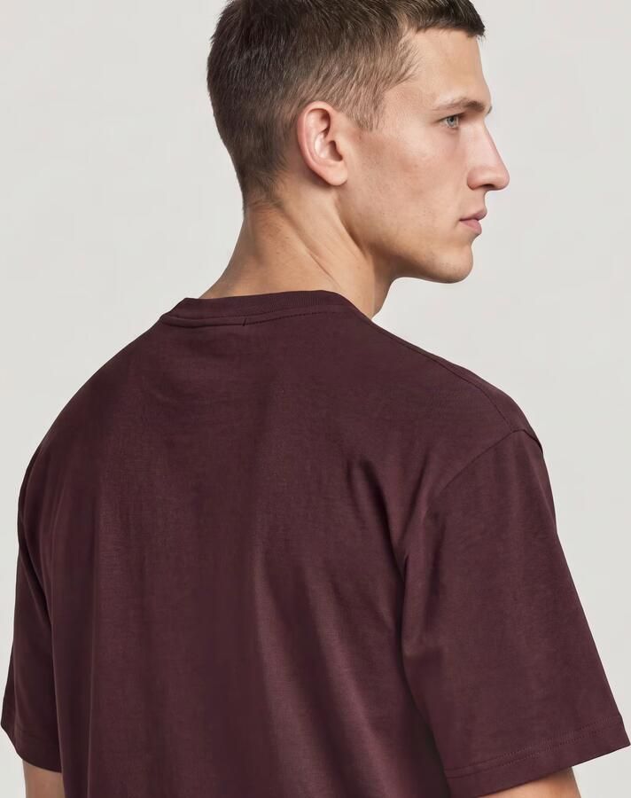 G-Star RAW Center Chest Boxy T-Shirt Paars Heren - Foto 6