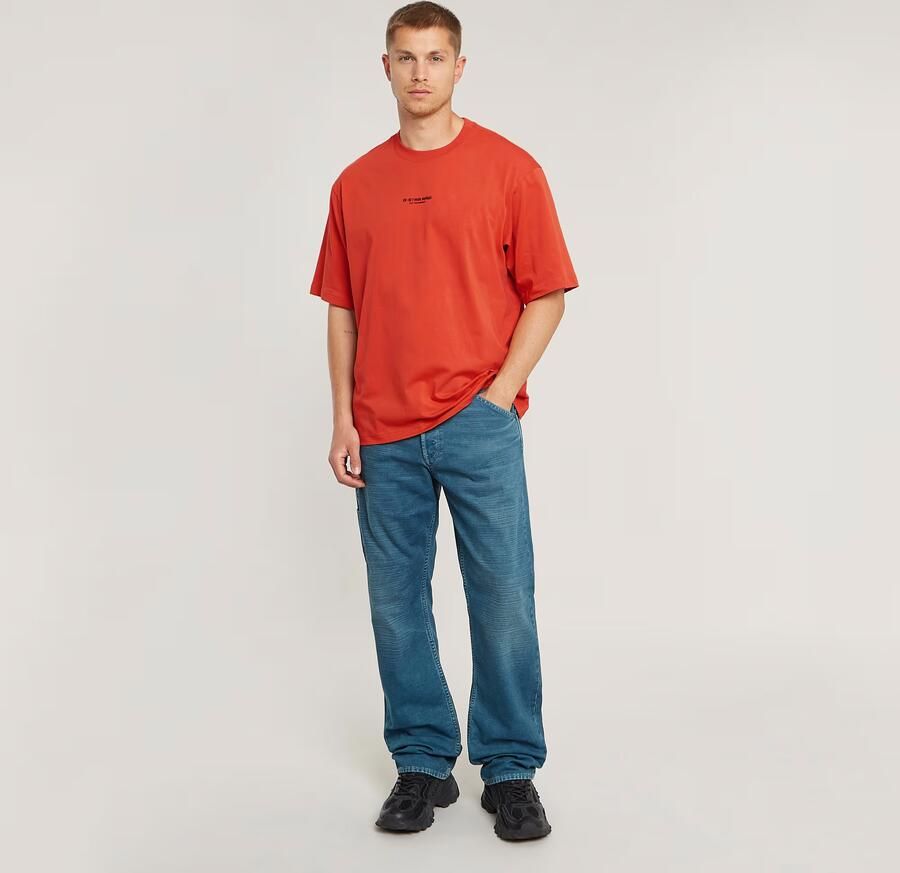 G-Star RAW Center Chest Boxy T-Shirt Rood Heren - Foto 5