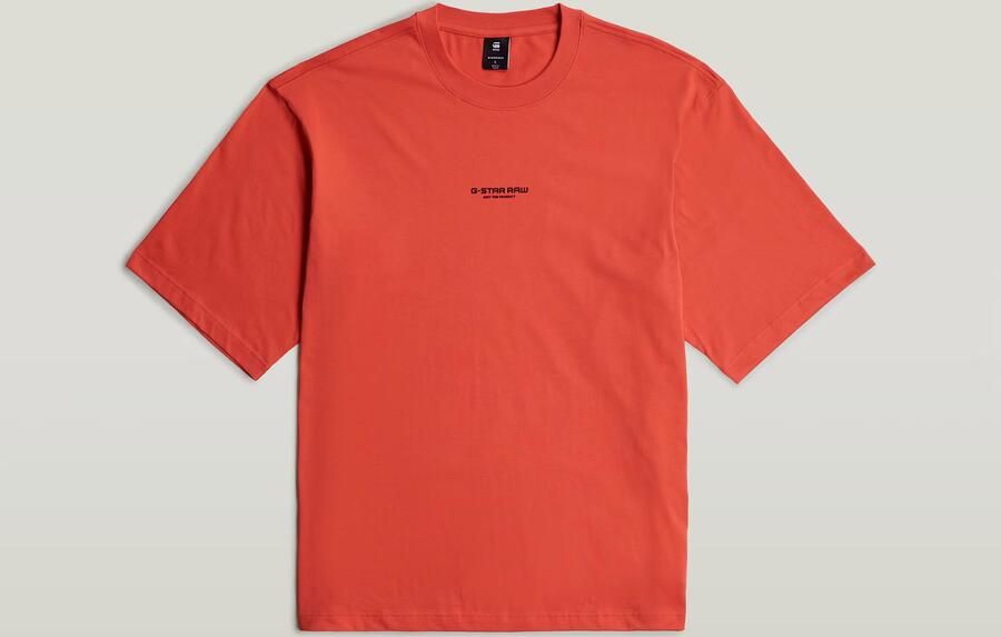 G-Star RAW Center Chest Boxy T-Shirt Rood Heren - Foto 6
