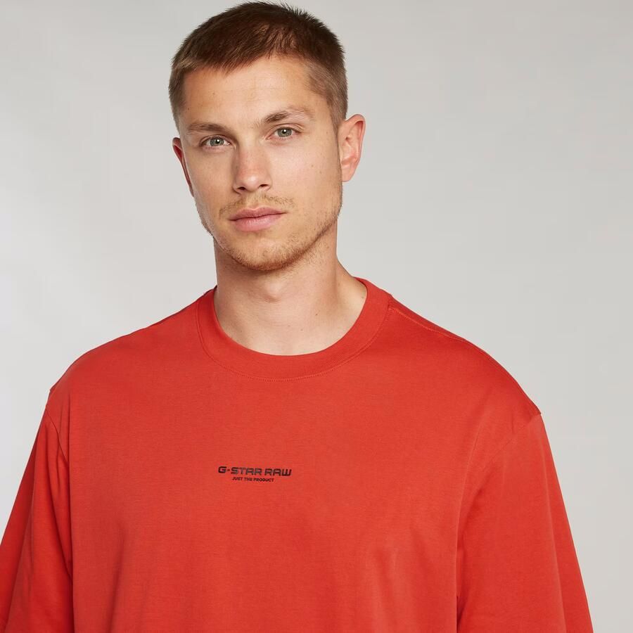 G-Star RAW Center Chest Boxy T-Shirt Rood Heren - Foto 2