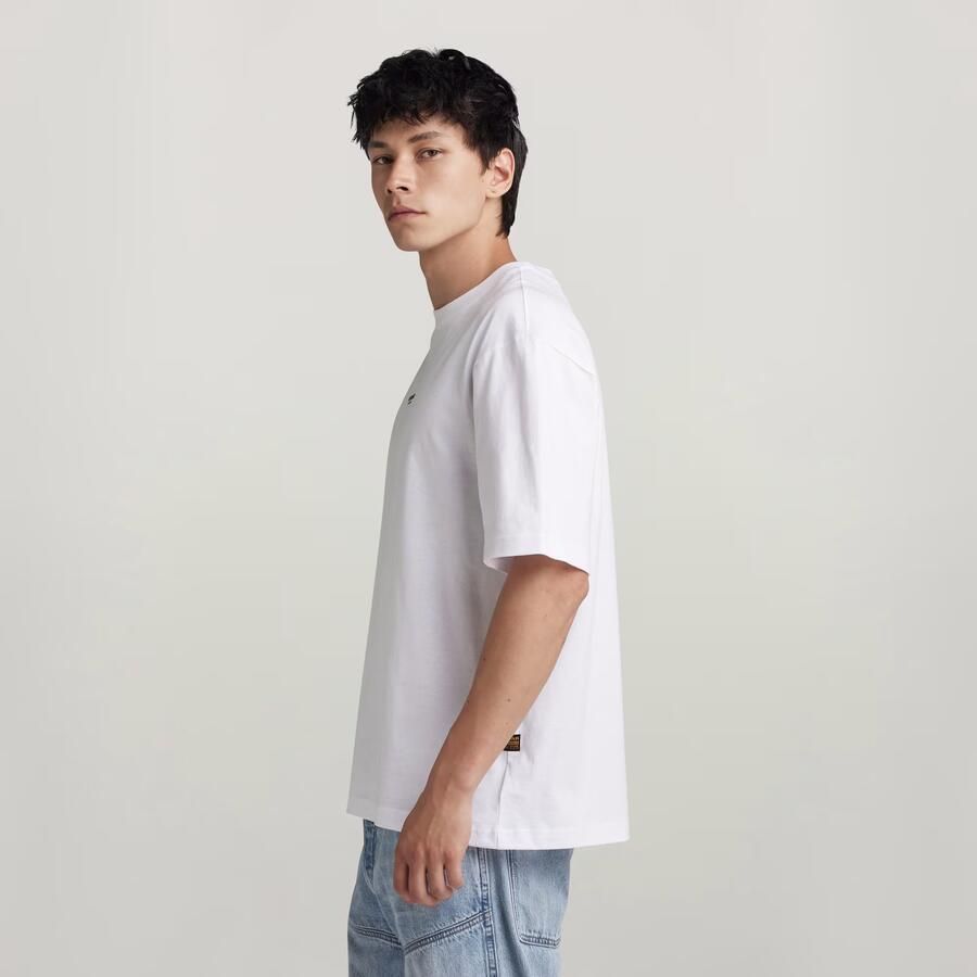 G-Star Raw T-shirt D24780-C336 CENTER CHEST BOXY-110 WHITE