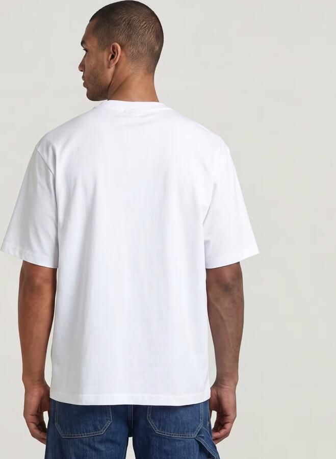 G-Star RAW Center Chest Boxy T-Shirt Wit Heren - Foto 3