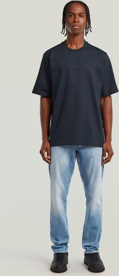 G-Star RAW Center Chest Logo Loose Boxy T-Shirt Donkerblauw Heren - Foto 6