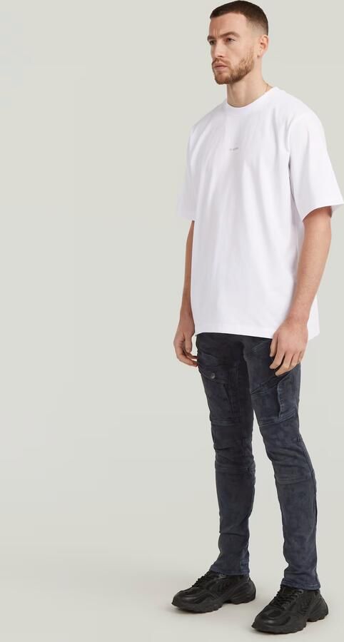 G-Star RAW Center Chest Logo Loose Boxy T-Shirt Wit Heren - Foto 5