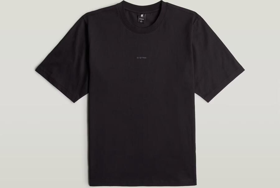 G-Star RAW Center Chest Logo Loose Boxy T-Shirt Zwart Heren - Foto 2