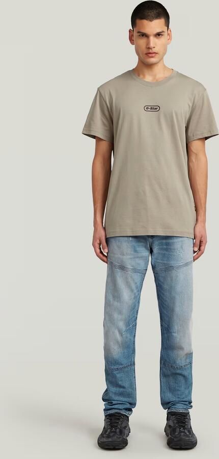 G-Star RAW Center Chest Logo T-Shirt Beige Heren - Foto 6