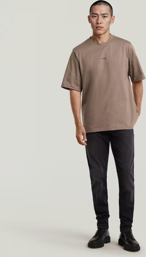 G-Star RAW Center Chest Logo T-shirt Bruin Heren - Foto 5