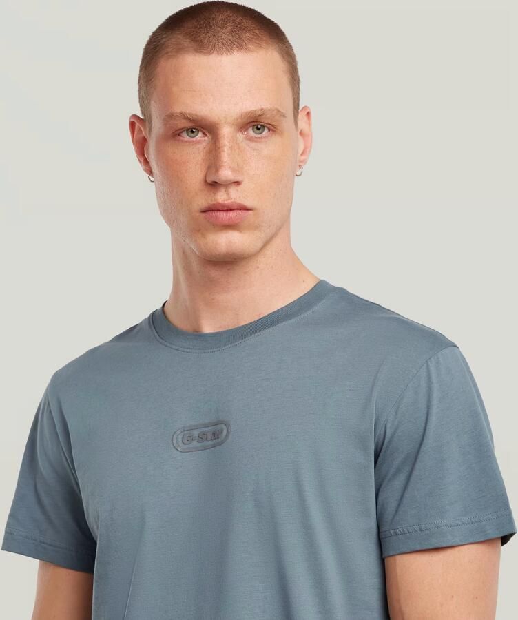 G-Star RAW Center Chest Logo T-Shirt Grijs Heren - Foto 2